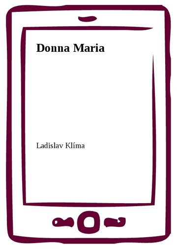 Obálka knihy Donna Maria