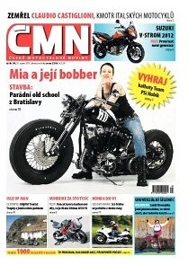 Obálka e-magazínu ČESKÉ MOTOCYKLOVÉ NOVINY 34/2011