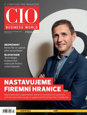 Obálka e-magazínu CIO Business World 5/2017