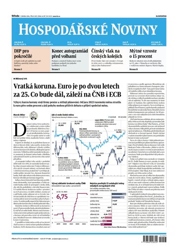 Obálka e-magazínu Hospodářské noviny 027 - 7.2.2024