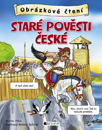 Obálka knihy Obrázkové čtení – Staré pověsti české