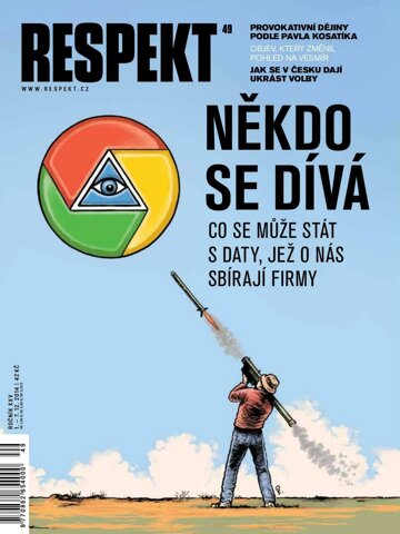 Obálka e-magazínu Respekt 49/2014