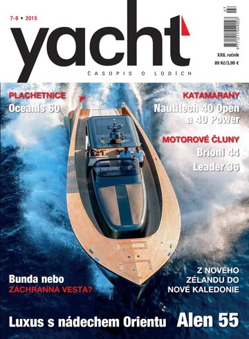 Obálka e-magazínu Yacht 7-8/2015