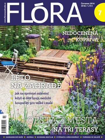 Obálka e-magazínu Flóra 7/2016