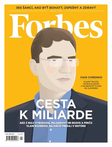 Obálka e-magazínu Forbes SK 1/2017