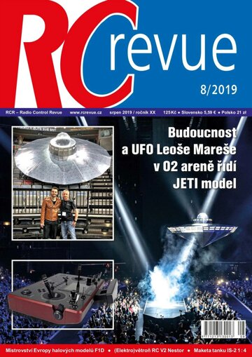 Obálka e-magazínu RC revue 8/2019