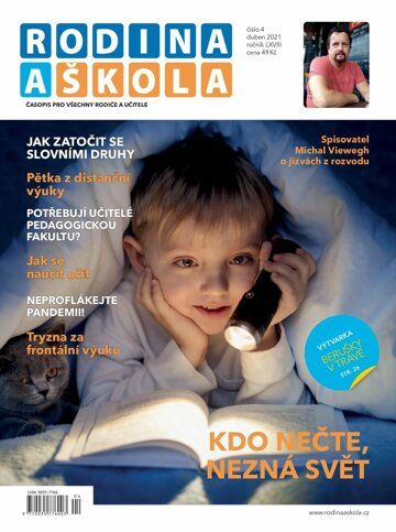 Obálka e-magazínu Rodina a škola 4/2021