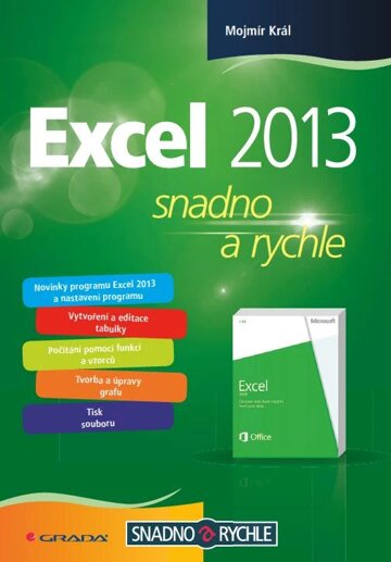 Obálka knihy Excel 2013