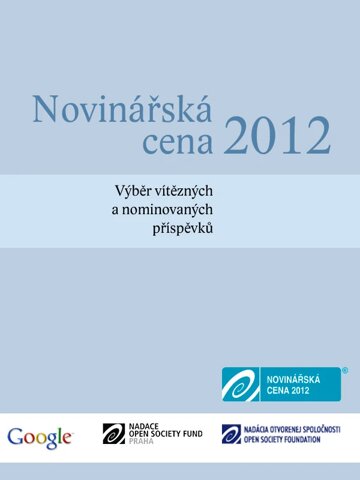 Obálka knihy Novinářská cena 2012