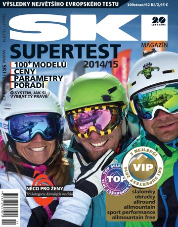 Obálka e-magazínu SKI magazín - SuperTest 2014