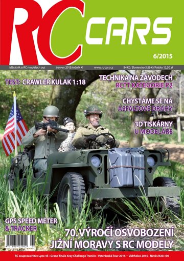 Obálka e-magazínu RC cars 6/2015