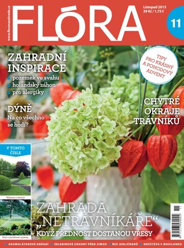 Obálka e-magazínu Flóra 11/2015