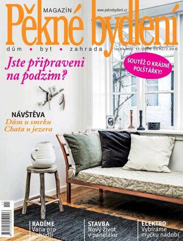 Obálka e-magazínu Pěkné bydlení 11/2016