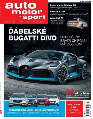 Obálka e-magazínu Auto motor a sport 10/2018