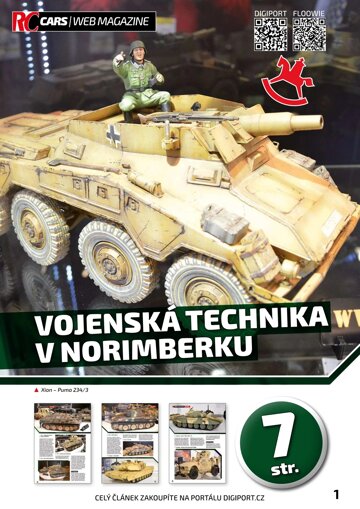 Obálka e-magazínu Vojenská technikav Norimberku