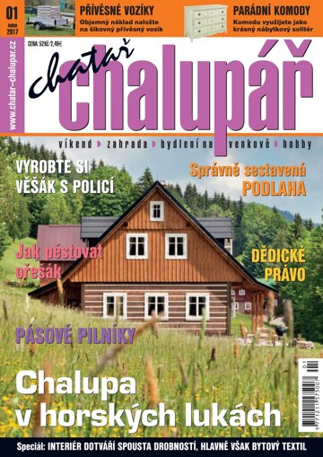 Obálka e-magazínu Chatař Chalupář 1/2017