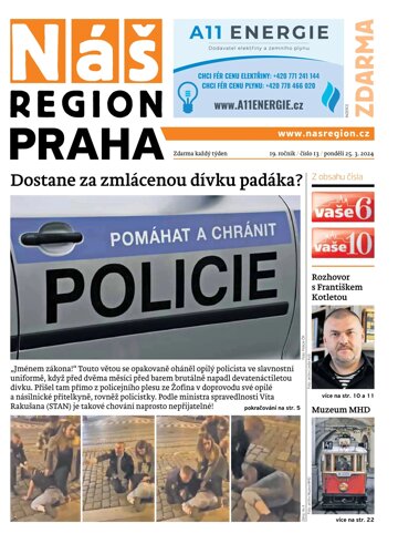 Obálka e-magazínu Náš Region - Praha 13/2024