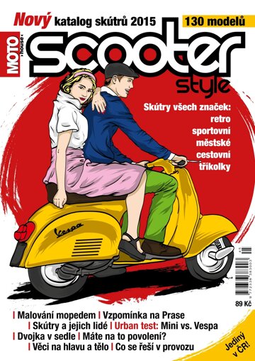 Obálka e-magazínu Scooter Style 2015