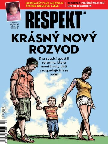 Obálka e-magazínu Respekt 23/2017
