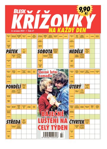 Obálka e-magazínu Blesk křížovky na každý den 27/2022