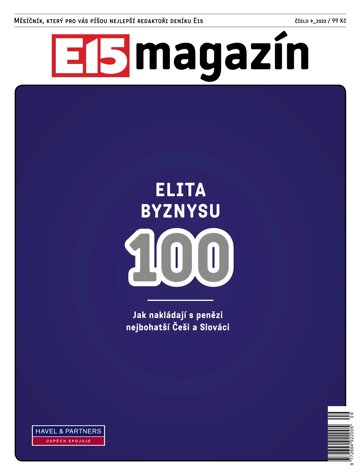 Obálka e-magazínu E15 - magazín - 09/2022