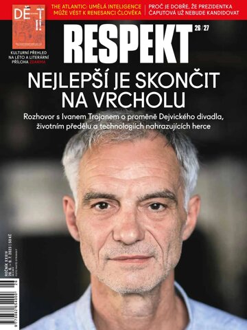 Obálka e-magazínu Respekt 26-27/2023