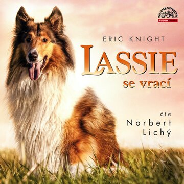 Obálka audioknihy Lassie se vrací