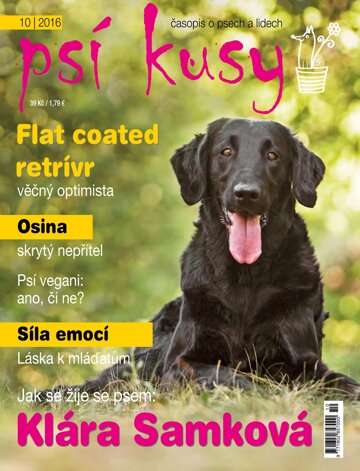 Obálka e-magazínu Psí kusy 10/2016