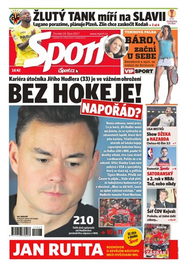 Obálka e-magazínu Sport 19.10.2017