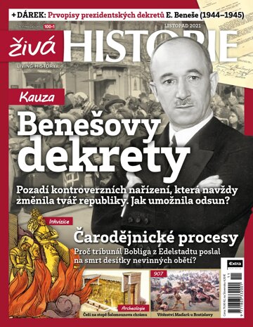 Obálka e-magazínu Živá historie 11/2021