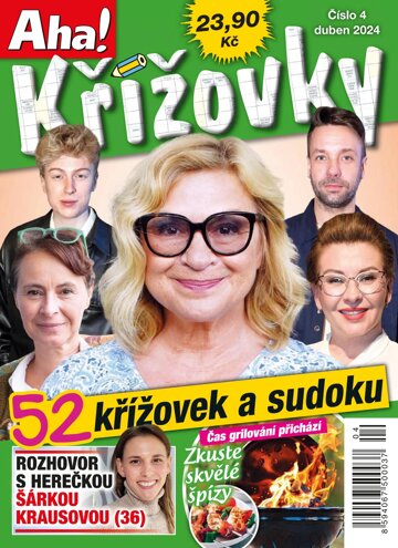 Obálka e-magazínu Aha! křížovky 4/2024