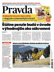 Obálka e-magazínu Pravda 15.11.2013