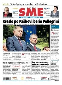 Obálka e-magazínu SME 25.11.2014
