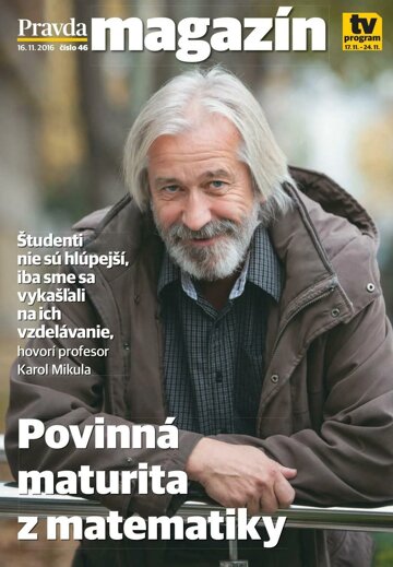 Obálka e-magazínu Magazín Pravdy 16.11.2016