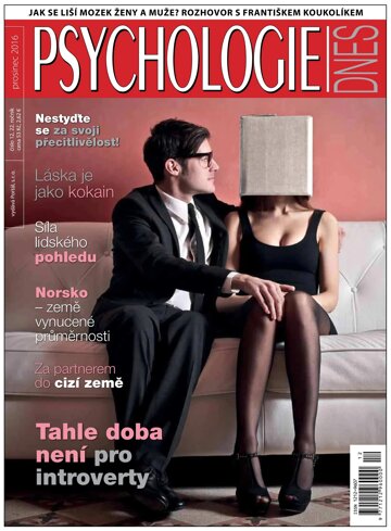 Obálka e-magazínu Psychologie dnes 12/2016