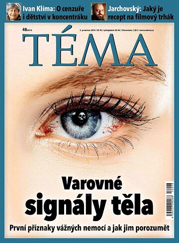 Obálka e-magazínu TÉMA 2.12.2016