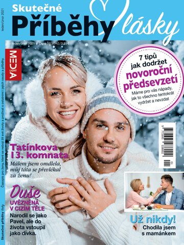 Obálka e-magazínu SKUTEČNÉ PŘÍBĚHY LÁSKY 1/2021
