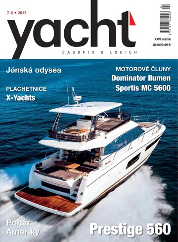 Obálka e-magazínu Yacht 7-8/2017