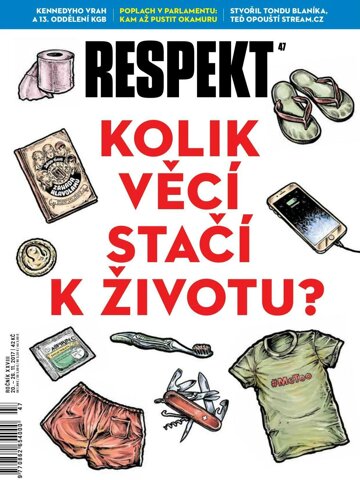 Obálka e-magazínu Respekt 47/2017
