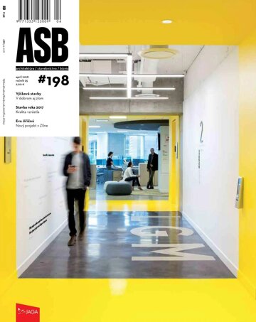Obálka e-magazínu ASB Architektúra Stavebníctvo Biznis04/2018