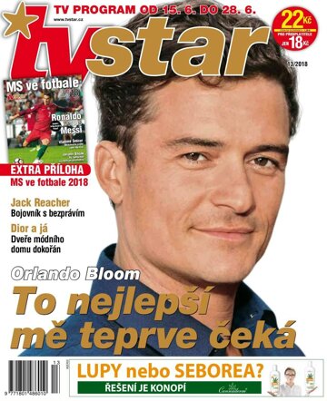 Obálka e-magazínu TV Star 13/2018