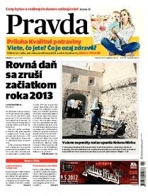 Obálka e-magazínu Pravda 14.3.2012