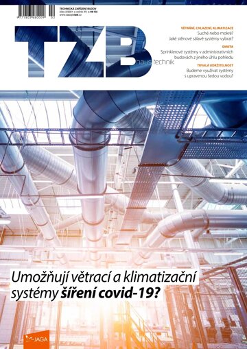 Obálka e-magazínu TZB HAUSTECHNIK 2/2021