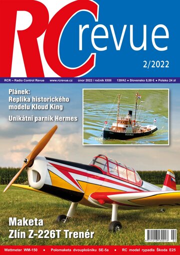 Obálka e-magazínu RC revue 2/2022