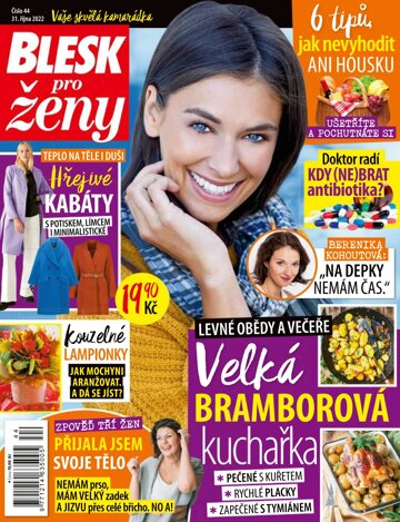 Obálka e-magazínu Blesk pro ženy 44/2022