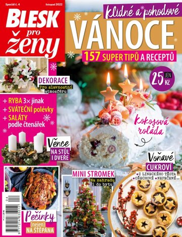 Obálka e-magazínu Speciály - BLESK pro ženy Vánoce 2022