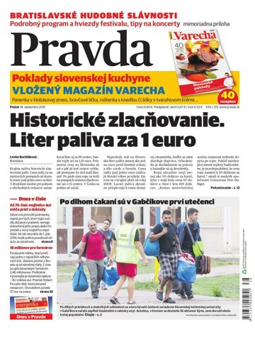 Obálka e-magazínu Pravda 18.9.2015