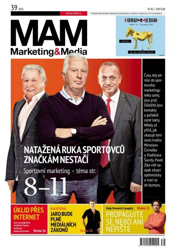 Obálka e-magazínu Marketing & Media 39 - 21.9.2015