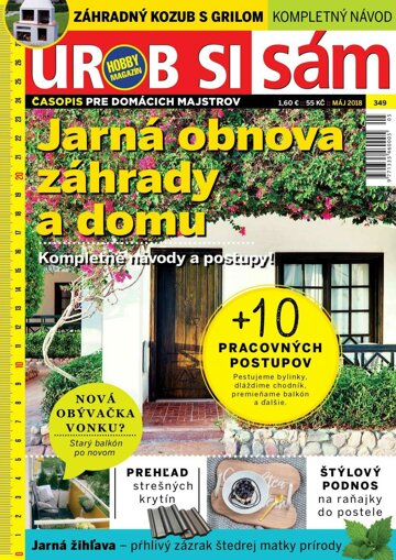 Obálka e-magazínu Urob si sám 5/2018