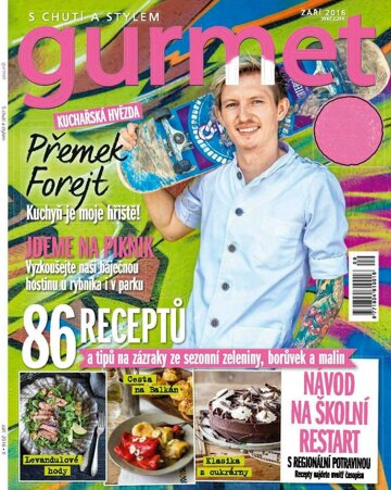 Obálka e-magazínu Gurmet 9/2016